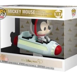 Funko Pop Mickey Mouse at the Space Mountain Attraction